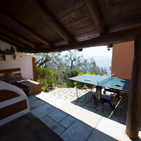 ヴィラ Great Villa 2 Cypresses 4 Bedrooms Private Pool Aghios Georgios ピリオ山